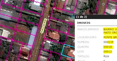 Terreno Residencial em Jardim Mato Grosso com 374 m²