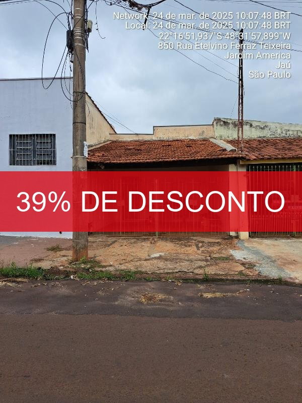Terreno com 70m² em Jaú/SP