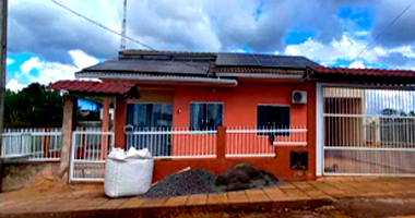 Casa com 72m² construídos em Campos Novos - SC