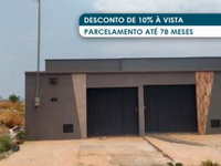 Casa 82 m² em Planaltina - GO com 2 quartos e 1 banheiro