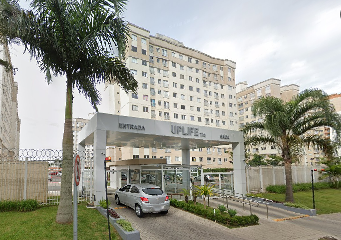 Apartamento 44,45m² com Box, 1º Leilão, Ocupado