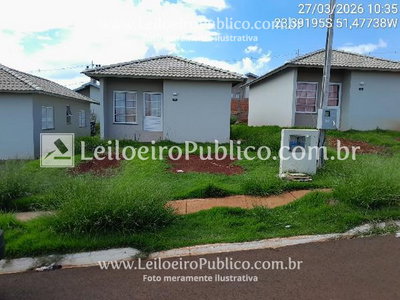 Casa com 2 Quartos em Arapongas - 43,85m²