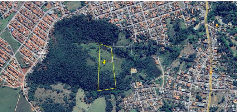 Área rural de 2,11 hectares em zona de expansão urbana