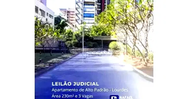 Apartamento Alto Padrão em Lourdes, Belo Horizonte - 3 Vagas