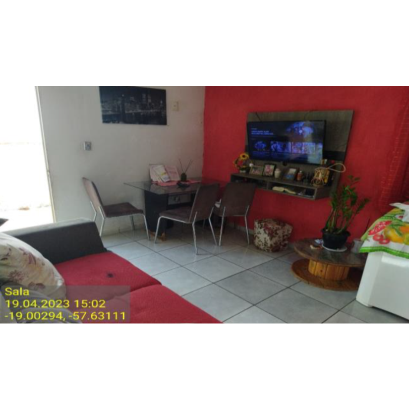 Casa com 199m², 3 quartos, ocupada, em Corumbá/MS