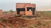Casa com 1 quarto, banheiro, área de serviço e 52,38m² construída