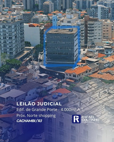 Edifício de 7 pavimentos com 4.000m² de área total próximo ao NorteShopping
