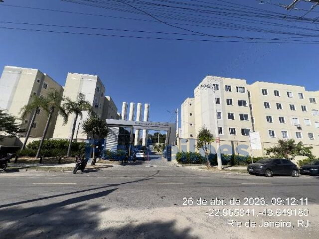 Apto 2qts 41m² 1 vaga - Guaratiba RJ