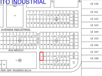Terreno de 1.000 m² no Distrito Industrial