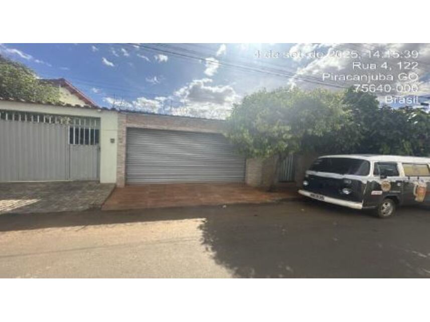 Casa em leilão com 179m² construída em Piracanjuba/GO