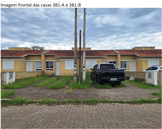 Casa de alvenaria com 43,48m² em terreno de 341m²