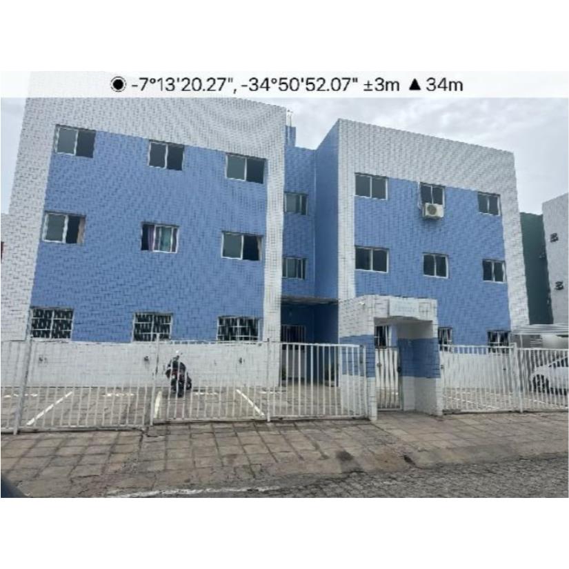 Apartamento com 50m² em Gramame, João Pessoa/PB