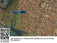 Terreno com 9.584 m² e construções em São José dos Pinhais