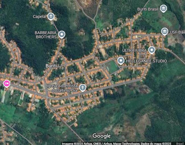 Imóvel Urbano com 190 Metros de Frente em Buriti/MA