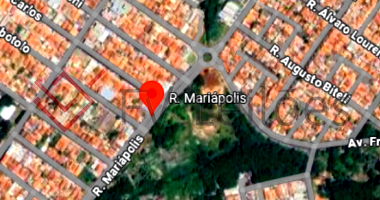 Terreno residencial 125m² com matrícula registrada, desocupado