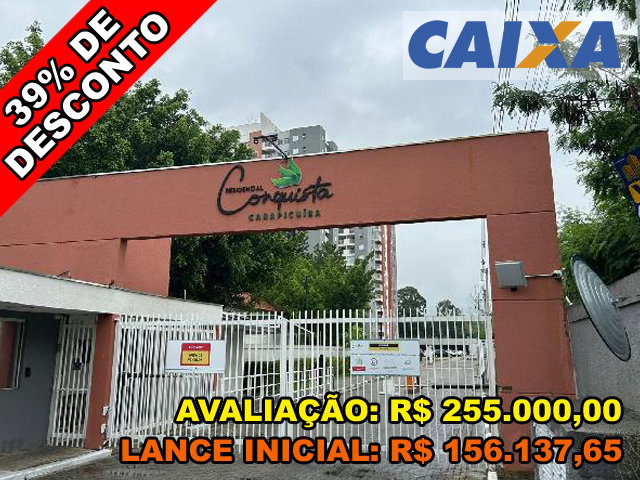 Apartamento com 2 quartos, 1 vaga e 44,62 m² privativos