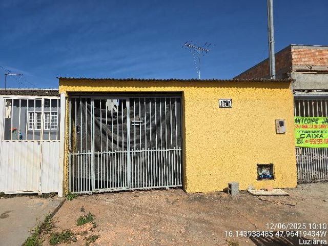 Casa com 62,99m² e 2 quartos em Luziânia/GO