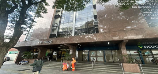 Sala Comercial 62,65 m² Locada no Centro
