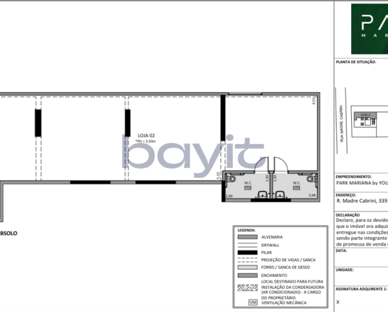 Comercial com 125.970m² de Área Privativa