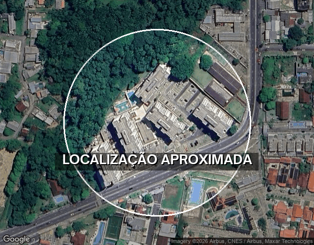 Apartamento com 3 Quartos e Varanda em Manaus