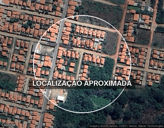 Casa com 2 quartos, 40,26m², terreno 250m², desocupada