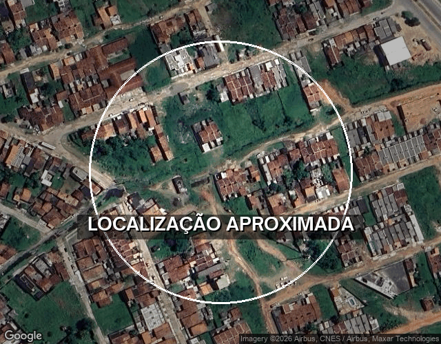 Casa com 2 quartos, 59,71m², terreno 153,4m², desocupada
