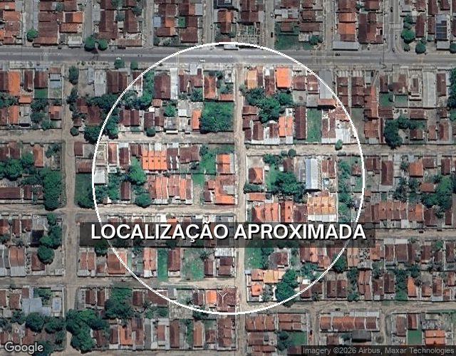 Casa com 2 quartos e terraço em Santa Rita/PB