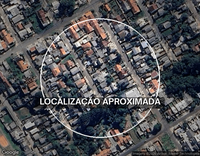 Casa com 180m² de terreno e 61m² construídos, ocupada