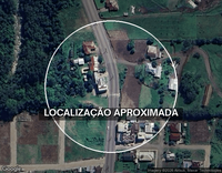 Terreno de 60.112,68m² em zona urbana, com relevo acidentado e áreas de preservação