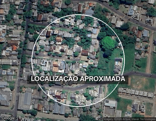 Casa com 67m², 2 quartos, terreno 275m², desocupada