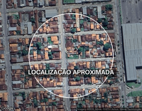 Casa com 2 quartos e 1 banheiro, área construída de 61.87m², desocupada