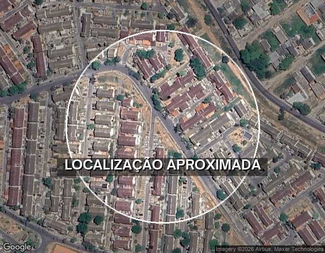 Casa com 2 quartos e 1 banheiro, área construída de 61.87m², desocupada