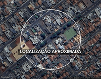Casa com 3 quartos e 2 banheiros, área construída de 120m², desocupada