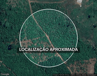 Casa com 2 quartos, 52m², terreno de 450m², desocupada