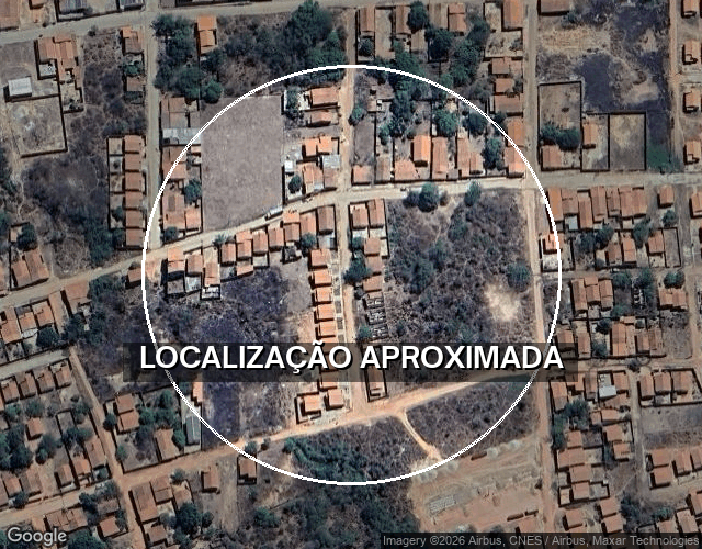 Casa com 2 quartos, 53,9m², terreno de 300m², desocupada