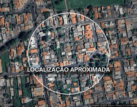 Casa com 2 quartos e 1 banheiro, área construída de 61.87m², desocupada