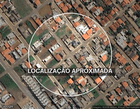 Casa com 2 quartos, sendo 1 suíte, banheiro social, sala, cozinha, garagem e área de serviço