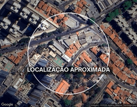 Prédio comercial com 551,22m², 1 banheiro, salão e galpão