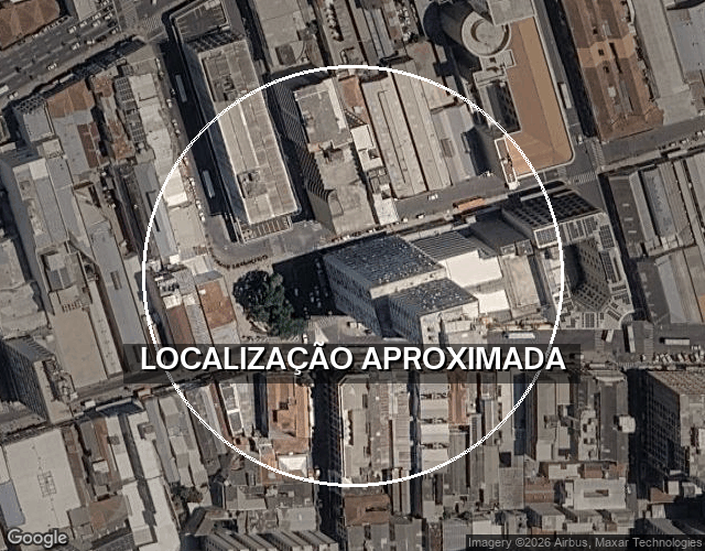 Sala comercial de 53,76m², 4º andar, Edifício Coliseu, ocupada