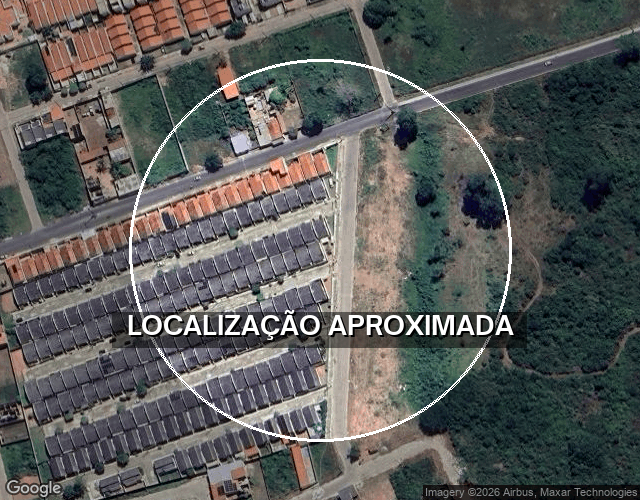 Casa com 2 quartos, 58,09 m², terreno de 90 m², desocupada