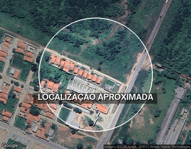 Casa com 2 quartos e 2 banheiros, 58.6m², terreno 200m²