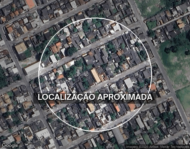 Casa com 3 quartos e 1 banheiro, área construída de 61.87m², desocupada