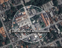 Casa com 2 quartos e 1 banheiro, área construída de 61.87m², desocupada