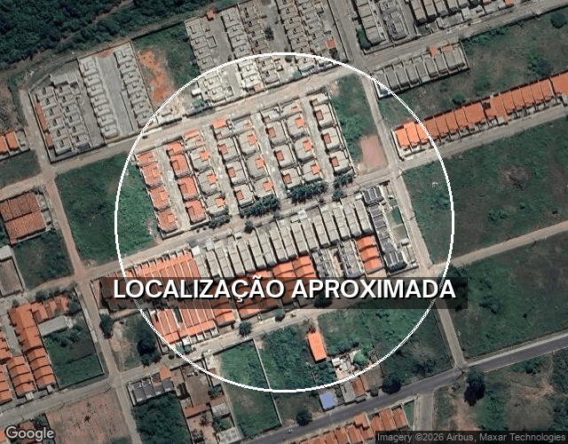 Casa com 2 quartos e 1 banheiro, área construída de 61.87m², desocupada