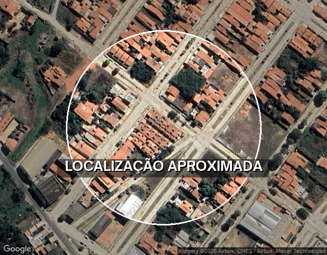 Casa com 2 quartos e 1 banheiro, área construída de 61.87m², desocupada