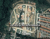 Casa com 2 quartos e 1 banheiro, área construída de 61.87m², desocupada