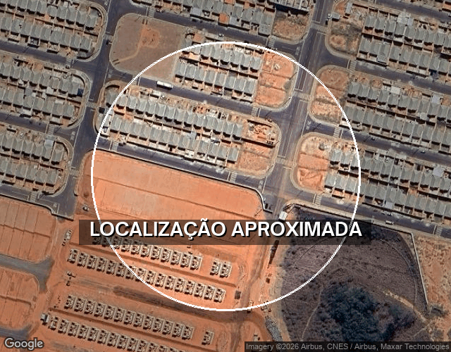 Casa com 2 quartos e 1 banheiro, área construída de 61.87m², desocupada