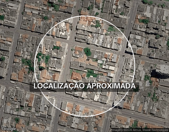 Casa térrea com 2 quartos e 1 banheiro, área construída de 61.87m²