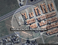 Casa com 2 quartos e 1 banheiro, área construída de 61.87m², desocupada