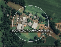 Sítio com 10 alqueires, 3 quartos e casa em alvenaria